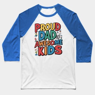 Proud Dad of Awesome Kids Baseball T-Shirt